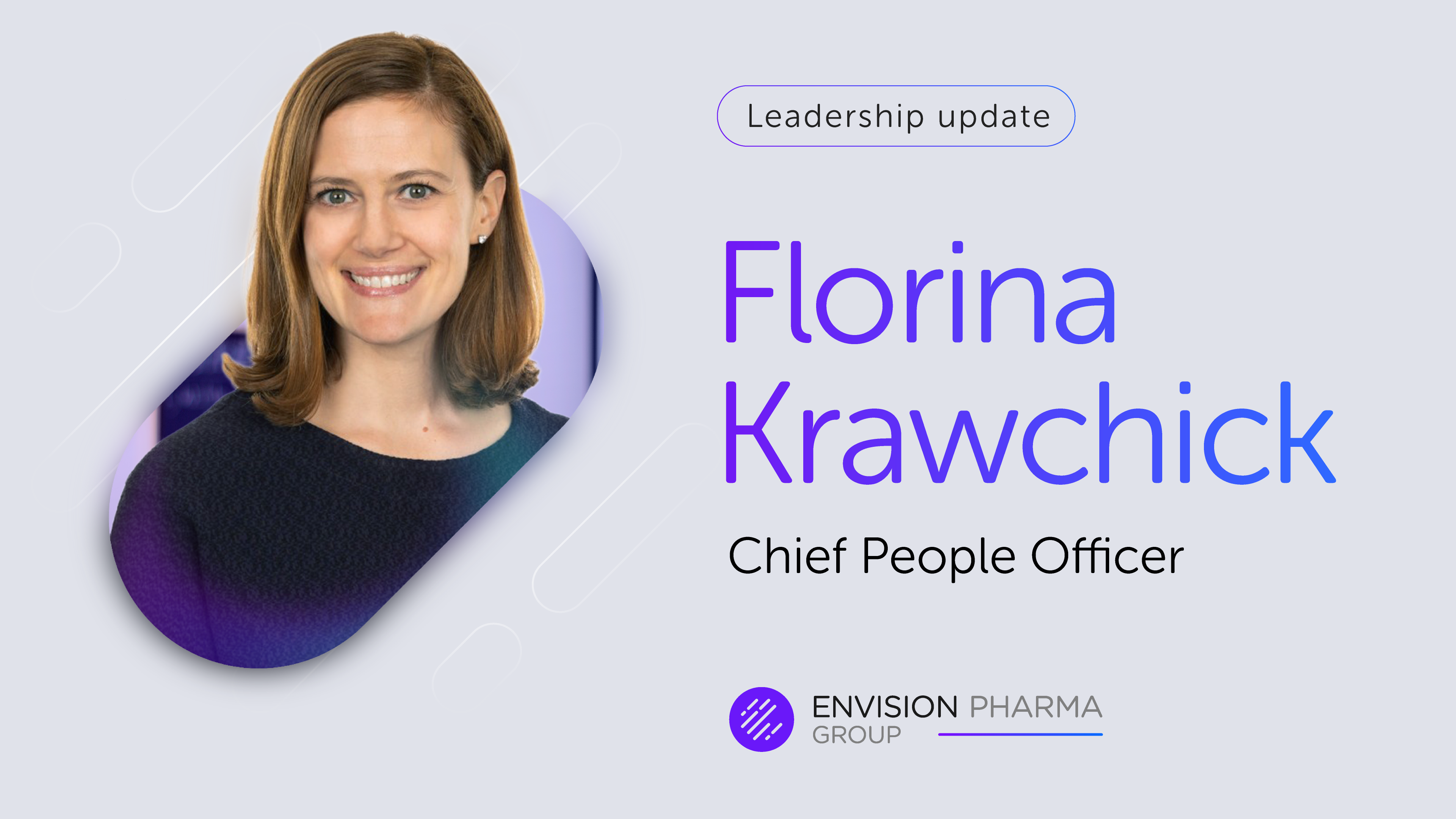 Envision Pharma Group appoints Florina Krawchick as Chief People Officer  